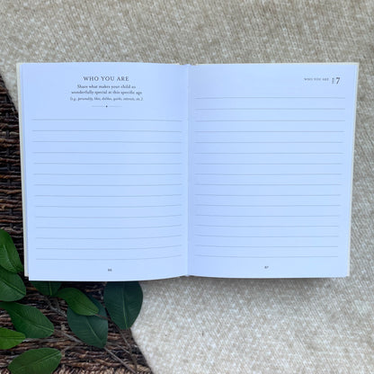 Say & Do Childhood Memory Journal